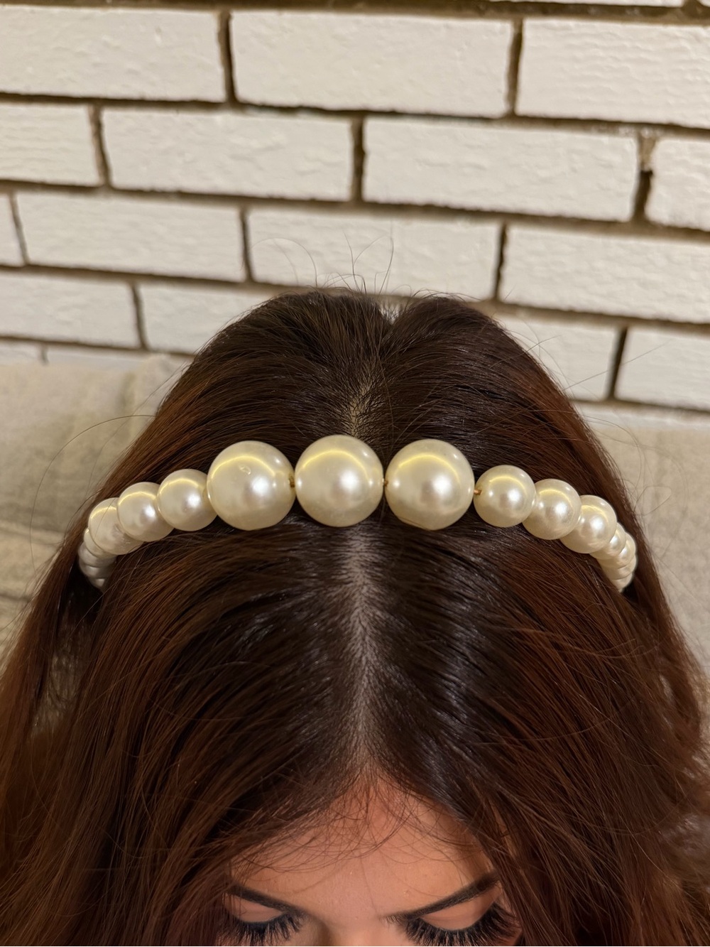Pearl Beaded Headband
